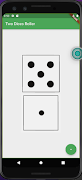 Two Dices Roller screenshot 2