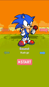FNF Sonik Rush Test ポスター