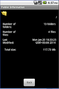 File explorer: SD card folder screenshot 1
