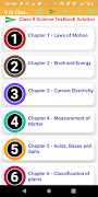 Std 9 th Science Exe Solution screenshot 4