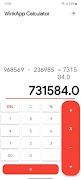 WinkApp Calculator ポスター