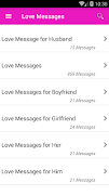 Love Messages اسکرین شاٹ 4