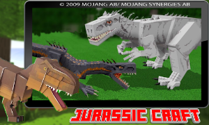 Jurassic Craft Mod Minecraft screenshot 1