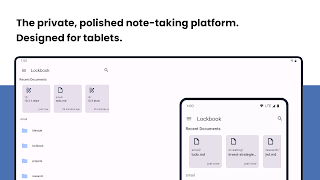 Lockbook: Note-taking Platform تصوير الشاشة 7
