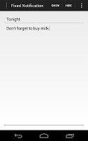Fixed Notification poster
