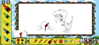 Dinosaur Coloring screenshot 3