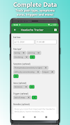 Headache and Migraine Tracker اسکرین شاٹ 3