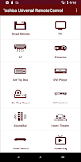 Poster Toshiba Universal Remote