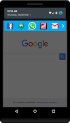 Recent apps bar screenshot 3