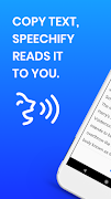 Speechify(Beta) Text To Speech PDF Reader Dyslexia plakat