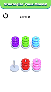 Hoop Stack Puzzle screenshot 7