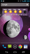 Moon Phase Widget ảnh chụp màn hình 4