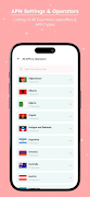 APN Settings & Operators 스크린샷 1