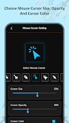 Mouse & Cursor For Big Phone ภาพหน้าจอ 1