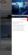 برنامه‌نما Submarine missing عکس از صفحه