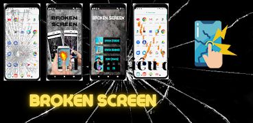 5 Schermata Broken Screen
