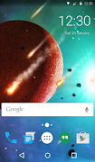 Asteroids Keyboard + Wallpaper ภาพหน้าจอ 5