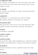 4 Schermata Musical dictionary