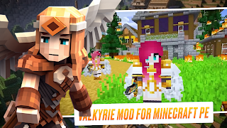 Magic Mod: Valkyrie Minecraft poster