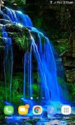 Blue Fall Magic LWP ảnh chụp màn hình 1