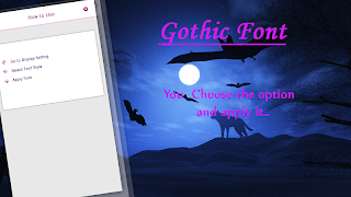 2 Schermata Gothic Free Font Style