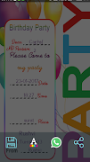Invitation Card Maker screenshot 5