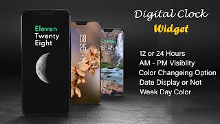 Digital Clock Widget 截图 2