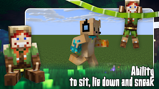 3D Animations Mod in Minecraft ภาพหน้าจอ 2