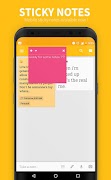 Poster Floating Sticky Notes