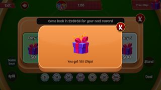 برنامه‌نما 21Blackjack عکس از صفحه