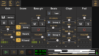 2 Schermata Audio Evolution Mobile TRIAL