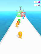 Man Runner 2048: Run and Merge اسکرین شاٹ 4