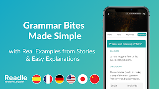 Readle: Learn Languages Daily اسکرین شاٹ 6