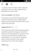 Knitting Guide ảnh chụp màn hình 6