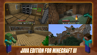 پوستر Java Edition for Minecraft UI