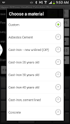 Pipe Headloss Calculator Plus screenshot 1