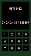 factoring rekenmachine screenshot 2