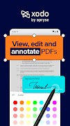 PDF Reader & Editor: Xodo اسکرین شاٹ 1