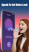 Voice Lock: Voice Screen Lock โปสเตอร์