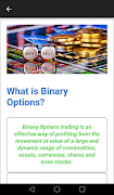 Binary Options Strategy Plakat