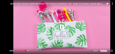 School Supplies DIY screenshot 5