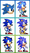 برنامه‌نما Sonik pixel art game عکس از صفحه