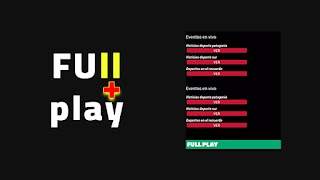 Full play plus en vivo apk 截图 3