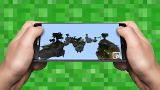 Bedwars Skywars Map Minecraft پوسٹر