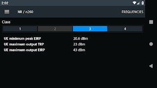 1 Schermata Wireless Comm. Calculator