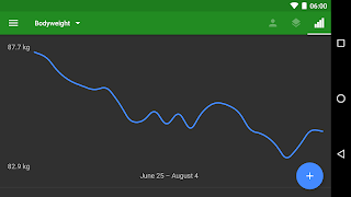 Progression Body & Weight Log screenshot 2