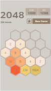 Hexagon 2048 poster