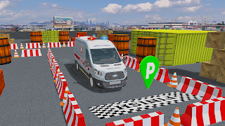 Ambulance Parking Games 2024 screenshot 2
