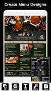 Menu Maker - Vintage Design ภาพหน้าจอ 1