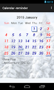 Calendar-reminder poster